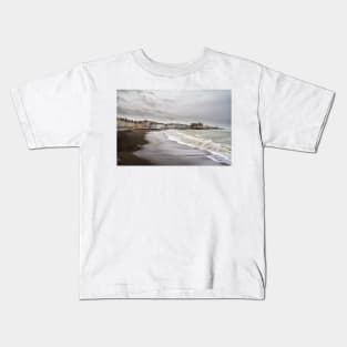 Stormy Aberystwyth Kids T-Shirt